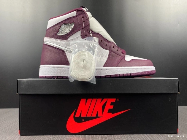 Kick Theory 555088-611 OG Air 1 High Bordeaux Jordan 0814